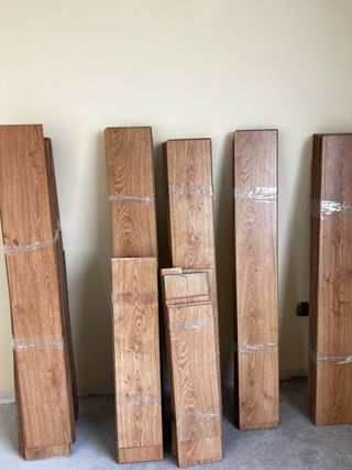 70 m2 de Tarima flotante imitación madera