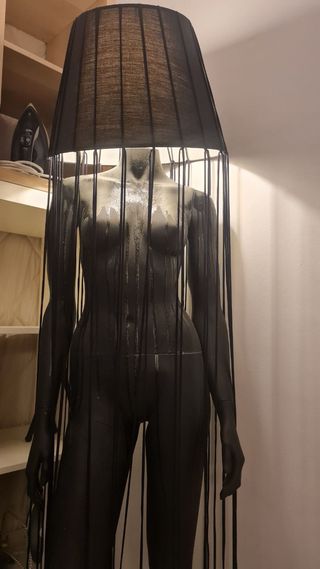 Lámpara de pie artesanal única