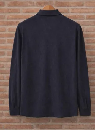 Polo manga larga Ecoalf Azul Marino Talla L