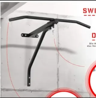 Barra de dominadas pared