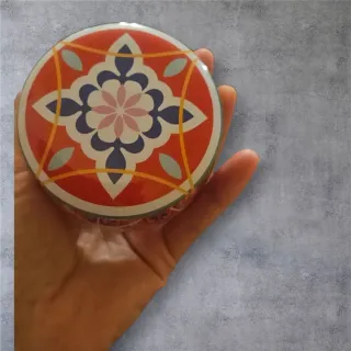 Candela vegetale alla soia e profumazione pino