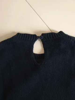 Jersey azul marino Talla S de Zara