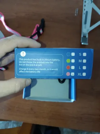 Arnés para perrita rosa y blanco