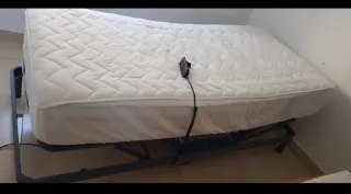 Cama articulada 90cm + colchón y almohada
