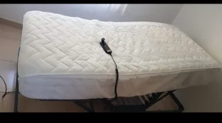 Cama articulada 90cm + colchón y almohada