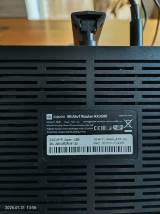 Router Xiaomi AX3600 WiFi 6