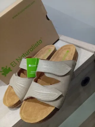 Sandalias El Naturalista Beige Talla 42