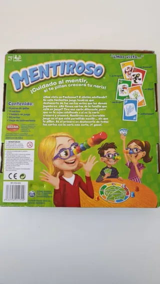 Juego de mesa El Mentiroso Bizak