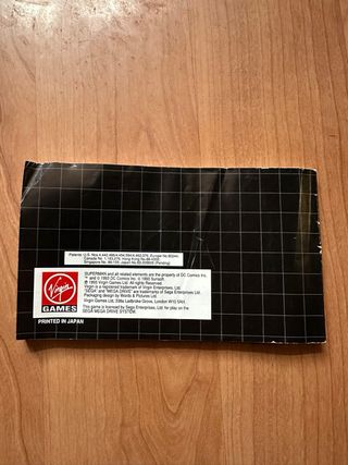 Superman: The Man of Steel Sega Mega Drive PAL