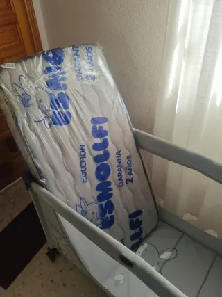 Cuna de viaje MS colecho con colchon