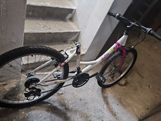 Bicicleta Denbike 24 blanca sin sillín