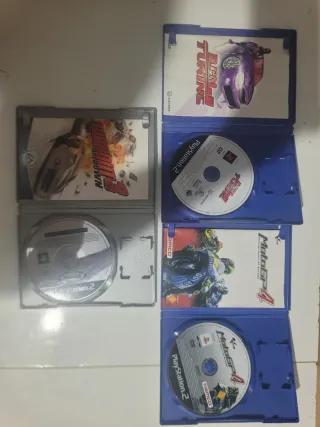 Juegos PS2: MotoGP 4, Burnout 3, RPM Tuning