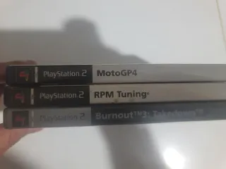 Juegos PS2: MotoGP 4, Burnout 3, RPM Tuning