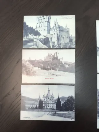 Lote de 8 Postales Antiguas de Segovia