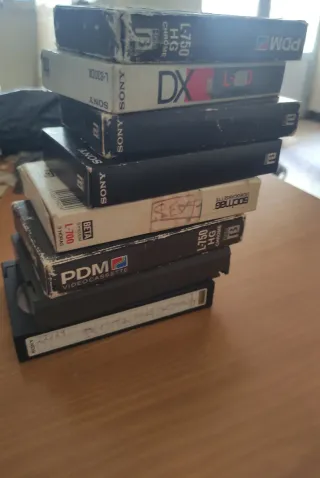 Lotes de cintas Beta, PDM y Sony Betamax