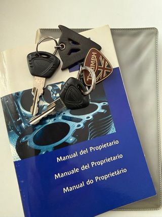 Triumph Street Triple 675 Negra