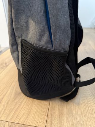 Nuevo Mochila LOTTO Elite Training gris/negro/azul