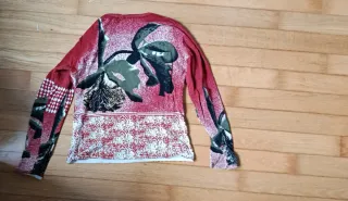 Maglione donna floreale