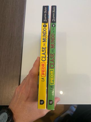 Lote 2 libros “ La peor clase del mundo” 1 y 2.