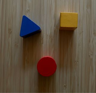 Caja de madera juguete bebé