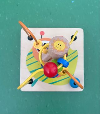 Caja de madera juguete bebé