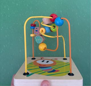 Caja de madera juguete bebé