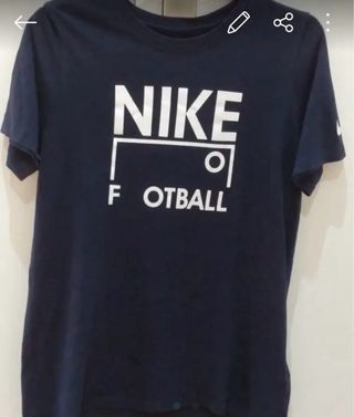 Camiseta Nike Football Talla M (12-13 años)