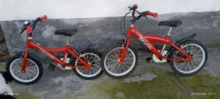 Bicicleta infantil roja 20 pulgadas