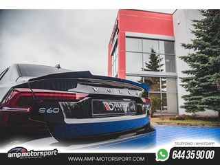 AÑADIDO DE ALERÓN PARA VOLVO S60 R-DESIGN MK3 2018--