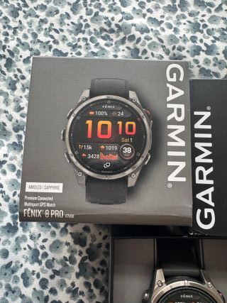 Garmin Fenix 8 Pro 47mm Plata Nuevo