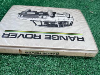 Manual usuario , Carpeta,  Range Rover, Land Rover