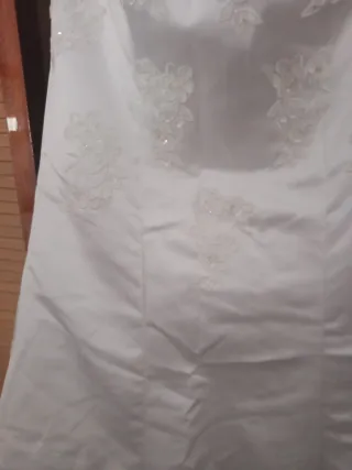 Vestido de Novia Blanco Talla 44