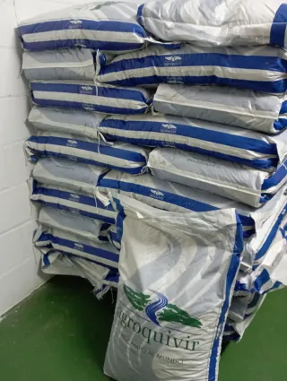 Pellet de paja de cereal