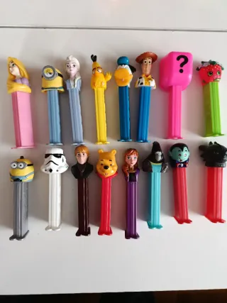 Figuras PEZ Marvel, Disney, Tom y Jerry