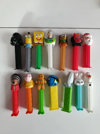 Figuras PEZ Marvel, Disney, Tom y Jerry