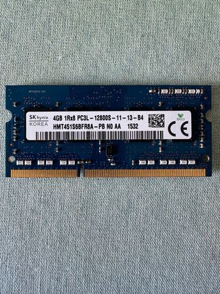 Módulo RAM 4GB DDR3 SO-DIMM SK hynix 1600MHz