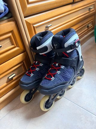 Patines Oxelo Fitness FIT500 azul - Decathlon