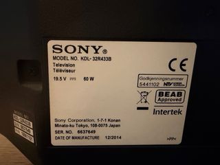 TV Sony KDL-32R433B