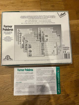 Juego Formar Palabras Diset - Educativo (5-8 años)