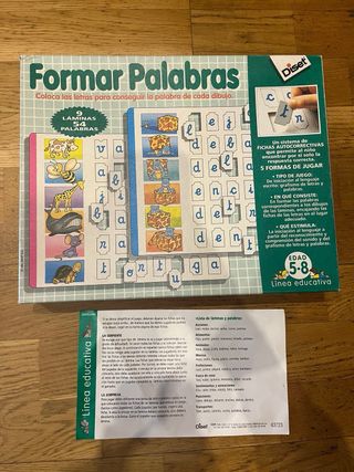 Juego Formar Palabras Diset - Educativo (5-8 años)
