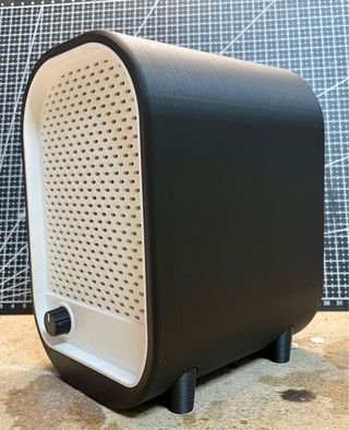 Carcasa Alexa Echo Dot Negra y Blanca