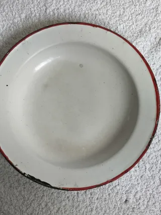 7 ANTICHI PIATTI IN PORCELLANA PER DECORAZIONE TEATRO