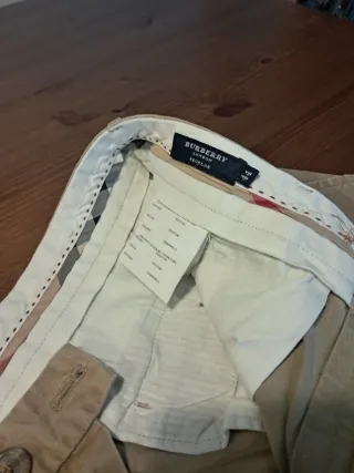 Pantalón Burberry Beige Talla L