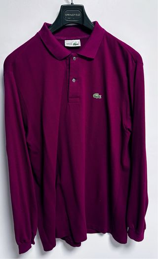 Polo Lacoste Burdeos Talla L