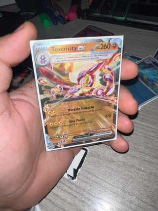 Carta Pokémon Toxtricity EX Teracristal