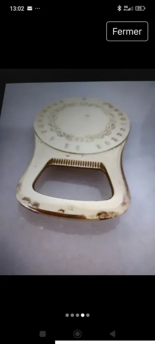 Abrebotellas con medalla Christophe