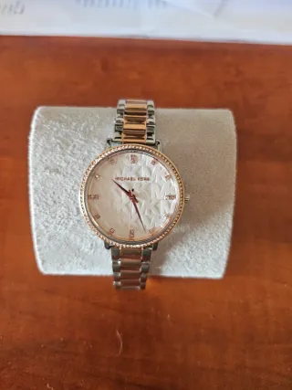 Reloj Michael Kors Pyper Oro Blanco