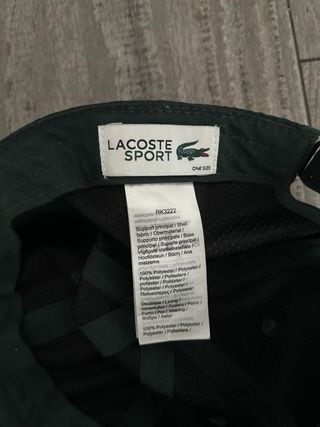 Gorra Lacoste Sport Verde