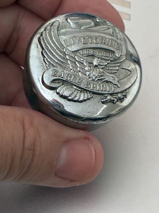 Tapa Depósito Harley Davidson Cromada