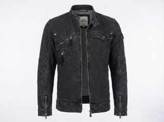 Chaqueta Vaquera Negra Talla L Hombre